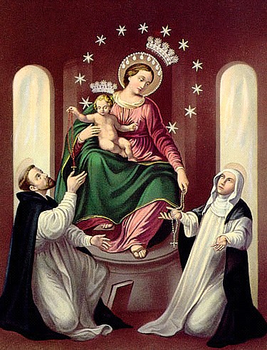 7 octobre Fête de Notre-Dame de Pompéi, Reine du Rosaire! Madone-de-pompei